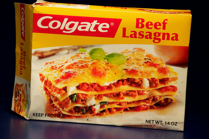 lasagna daging keluaran colgate