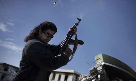 lelaki libya tembak rambang