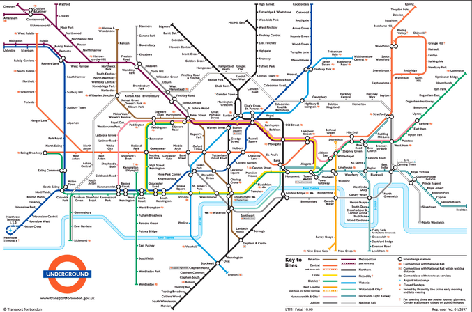 london underground sistem kereta api bawah tanah paling besar di dunia 2