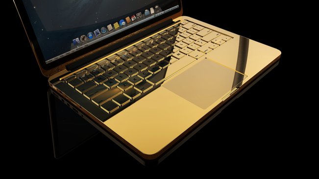 macbook pro 24 karat gold laptop paling mahal di dunia 3