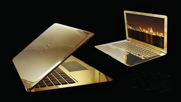 macbook pro 24 karat gold laptop paling mahal di dunia