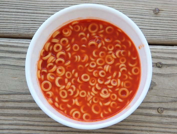 makanan terakhir permintaan thomas grasso spaghettio