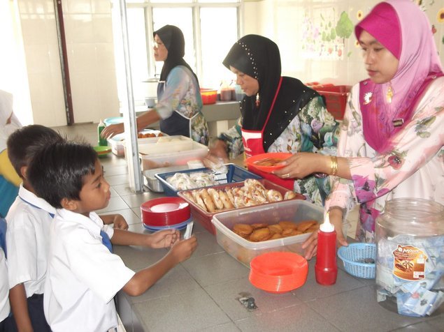 makanan waktu rehat pelajar sekolah di seluruh dunia malaysia 2