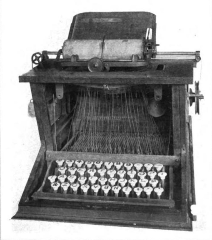 mesin taip pertama di dunia