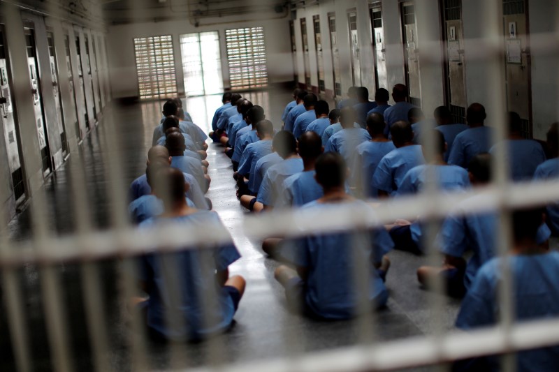 negara paling ramai tahanan banduan penjara