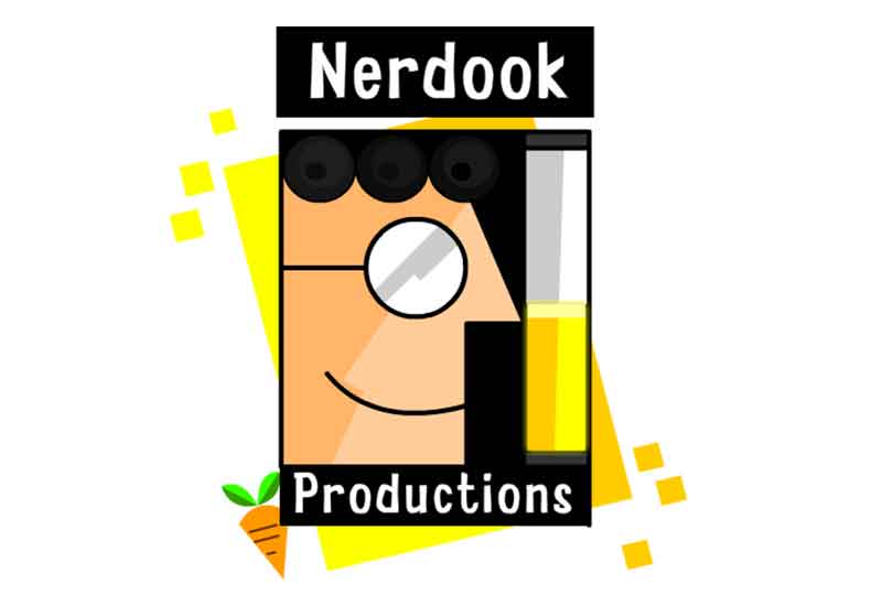 nerdook production logo