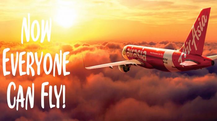 now everyone can fly airasia