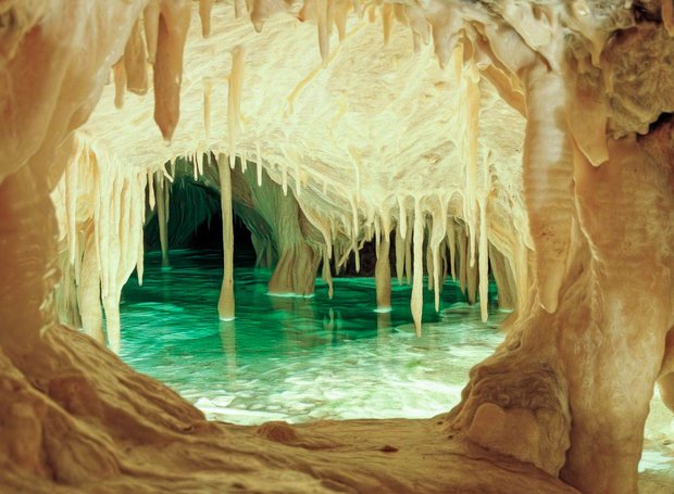 obir dripstone caves austria tempat alien