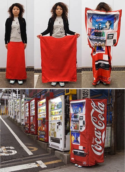 pakaian vending machine ciptaan pelik jepun