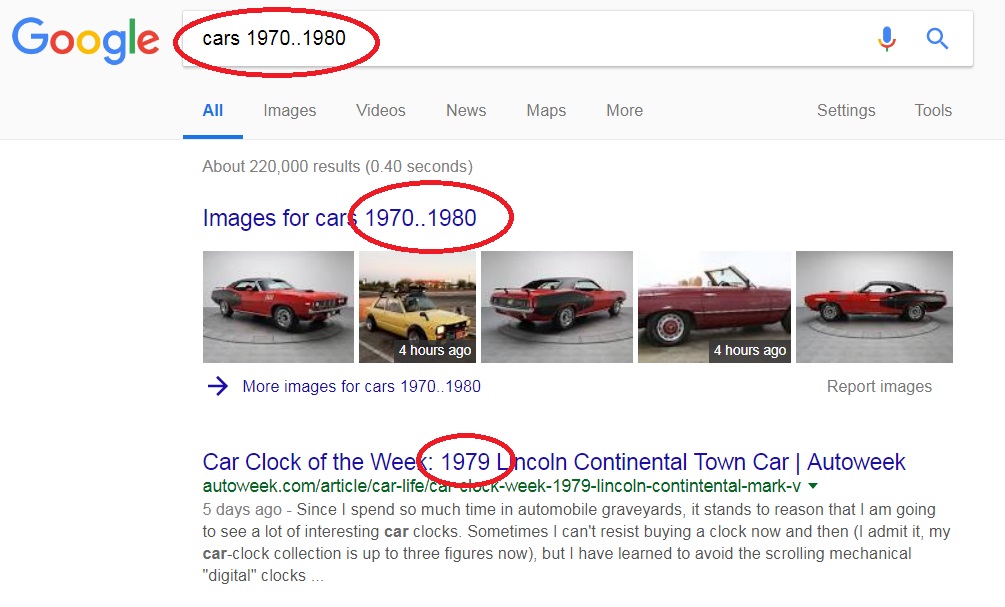 panduan menggunakan google dengan lebih berkesan julat nombor