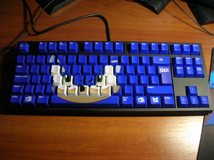 papan kunci sonic the keyboard