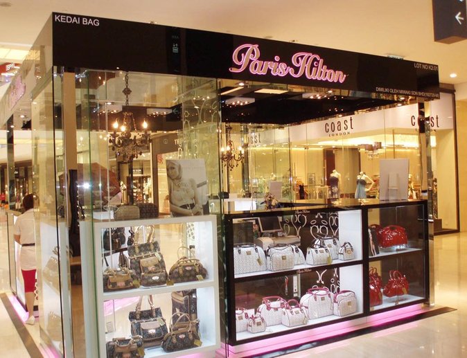 paris hilton handbags and accessories