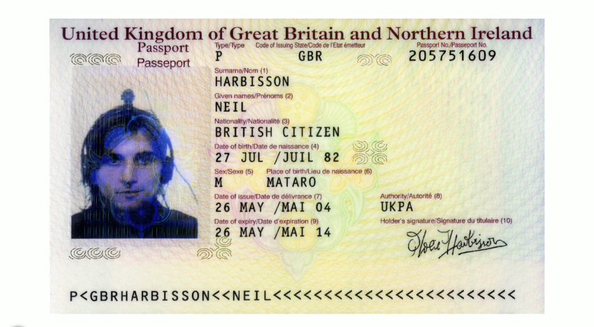 passport neil harbisson