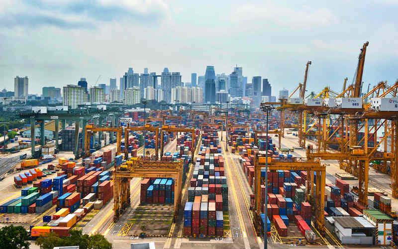 pelabuhan singapura pemacu ekonomi