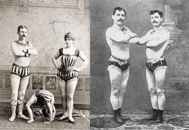pelagak ngeri sarkas circus era 1930