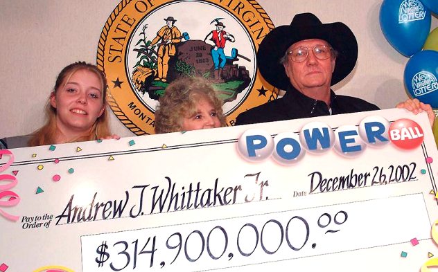 pemenang loteri nombor ekor yang terkena sumpahan andrew whittaker