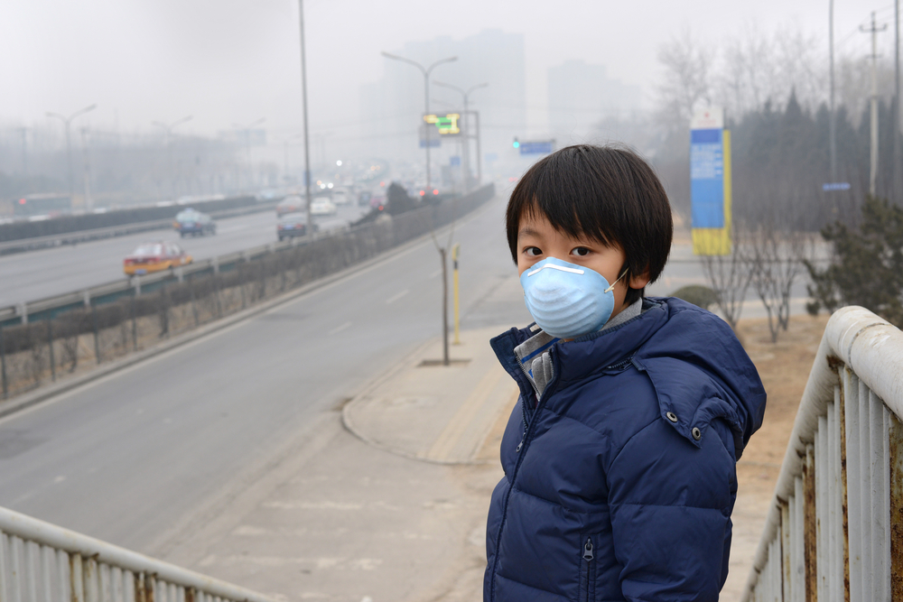 pencemaran udara menyebabkan anak sukar bernafas dan mengalami masalah respiratori