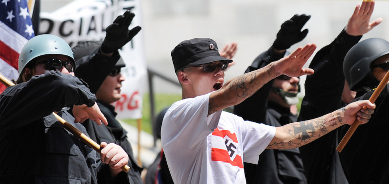 penyokong neo nazi di amerika