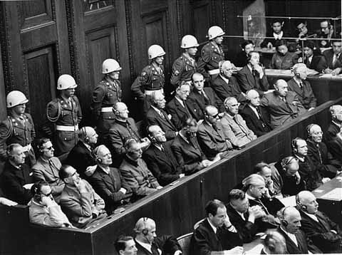 perbicaraan nuremberg selepas tamat perang dunia kedua