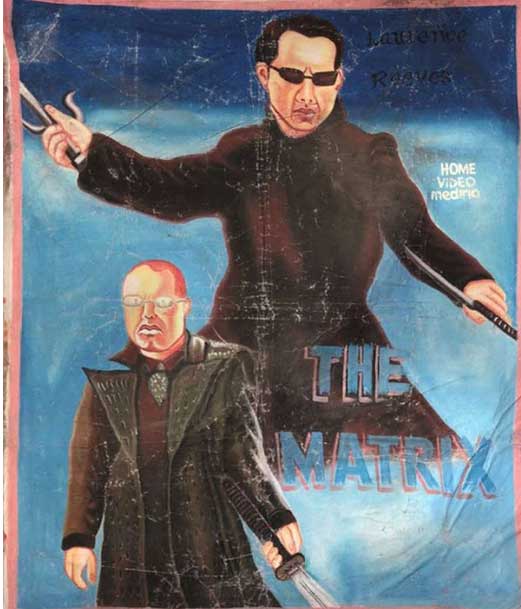 poster filem ghana the matrix