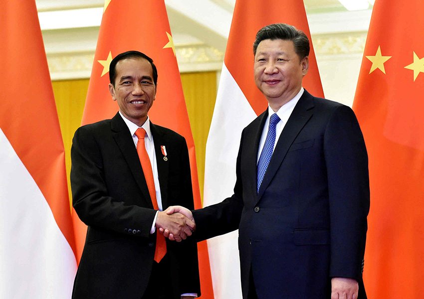 presiden jokowi dan xi jinping