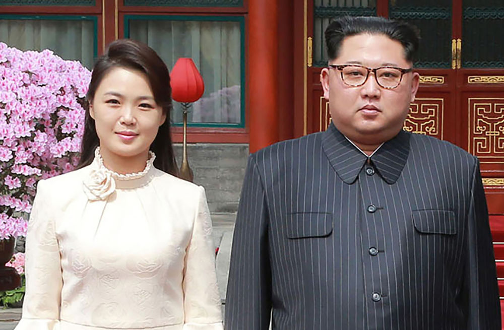 presiden korea utara bersama wife cantik