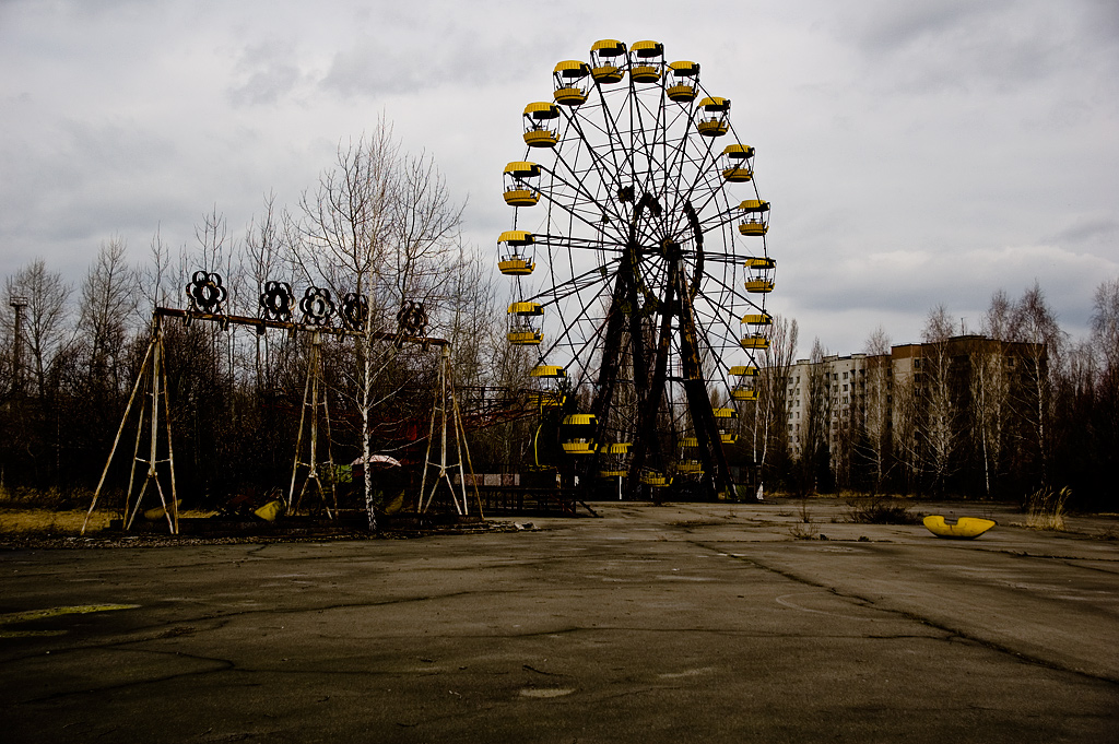 pripyat ukraine bandar tinggalan letusan loji nuklear chernobyl