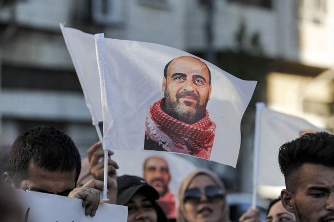 protes kematian nizar banat palestin