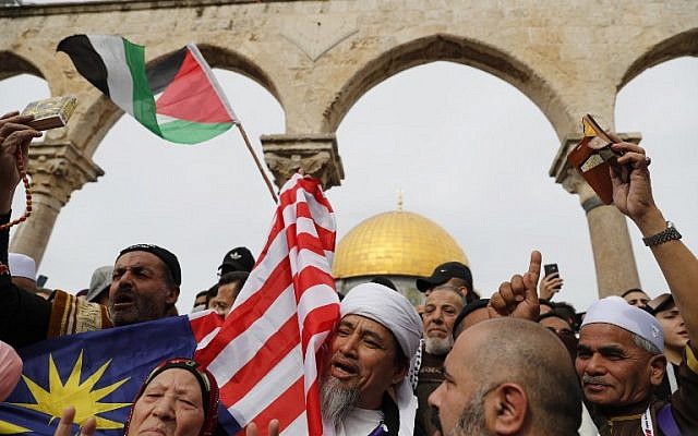 protes pro palestin