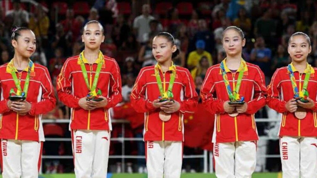 pungutan pingat olimpik china