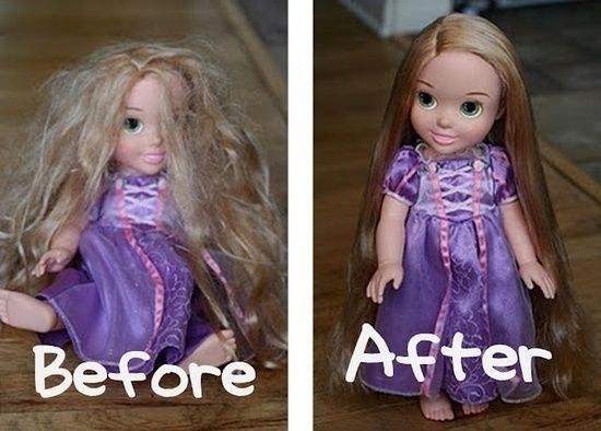 rambut barbie lifehacks