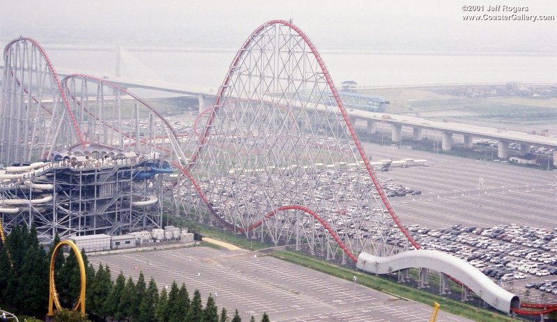 roller coaster steel dragon 2000