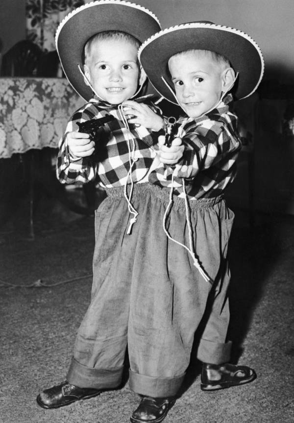 ronnie dan donnie galyon ketika berusia 3 tahun