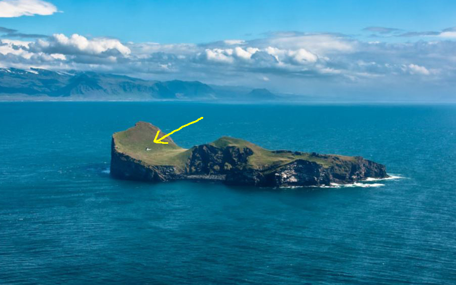 rumah di pulau dalam paling sunyi di dunia