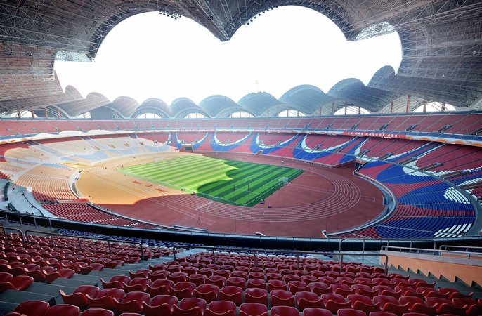 rungrado may stadium 15 fakta pelik dan menarik mengenai korea utara