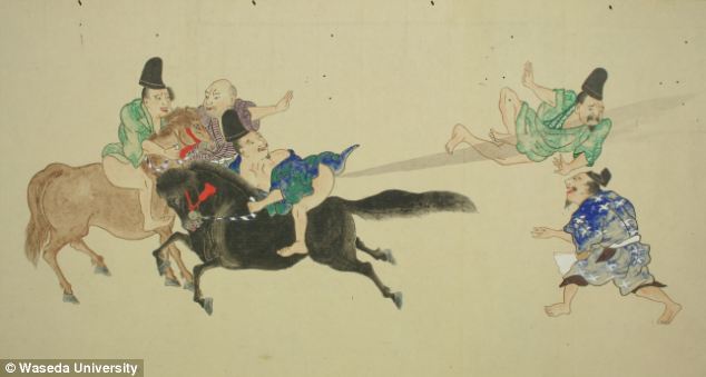 samurai berkuda kentut