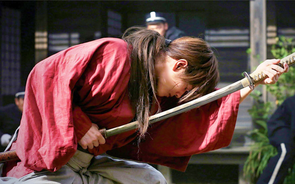 samurai dan pedang songsang