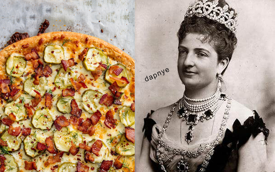 sejarah penghantaran pizza oleh ratu itali