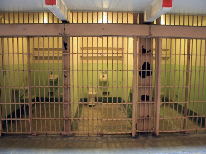 sel atau bilik penjara alcatraz