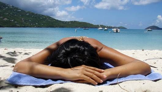 sinaran uv boleh menyebabkan kanser berjemur tanpa perlindungan sunscreen