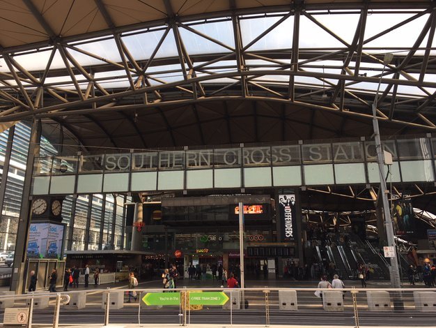 southern cross station itinerary melbourne