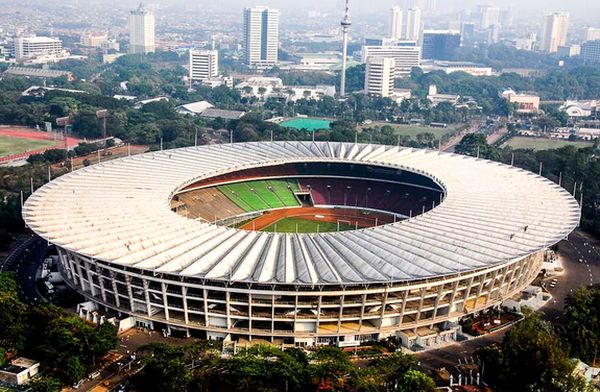 stadium terbesar no 8 gelora bung karno jakarta indonesia