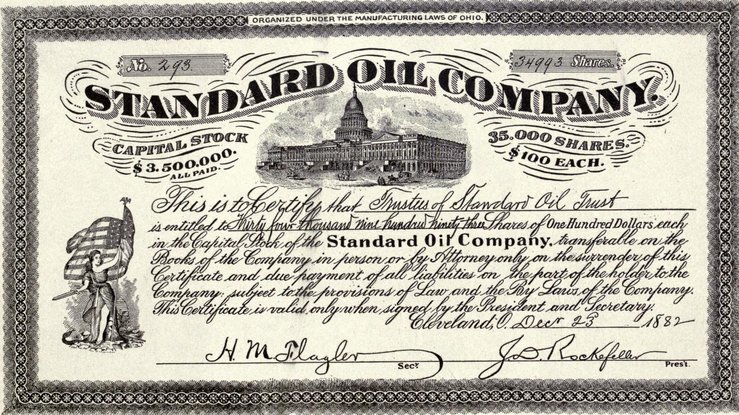 standard oil company syarikat rockefeller