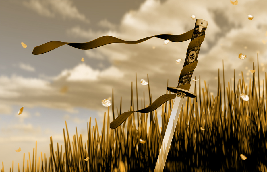 sword in the grass by doctororpheus 256