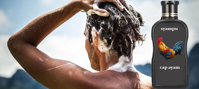 syampu rambut mungkin mengandungi bahan daripada khinzir
