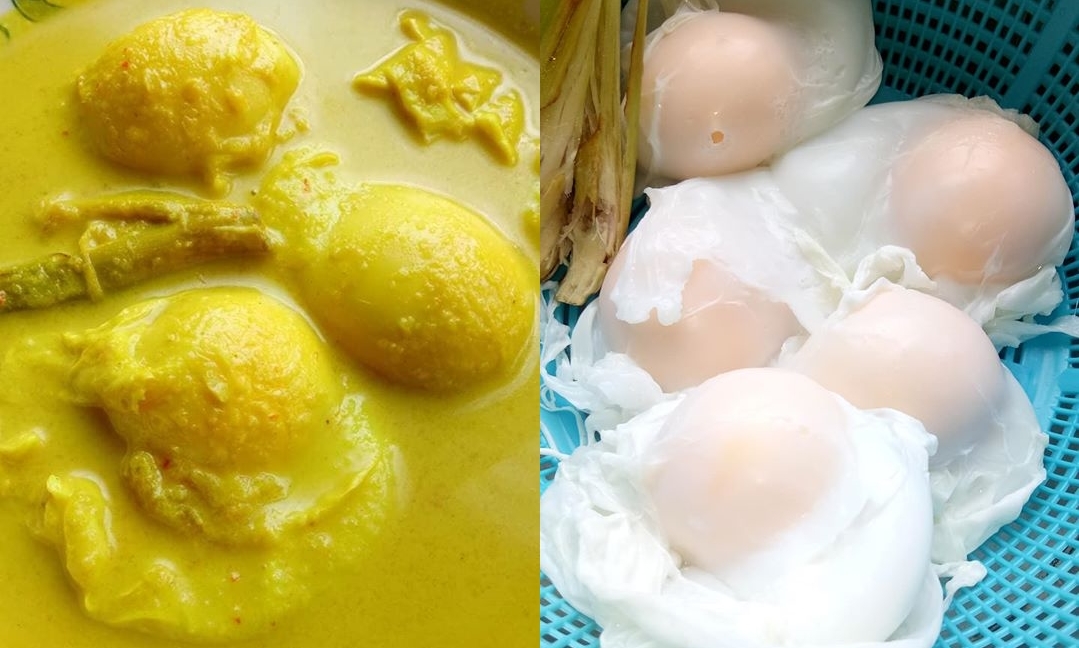 telur itik masak lemak kuning