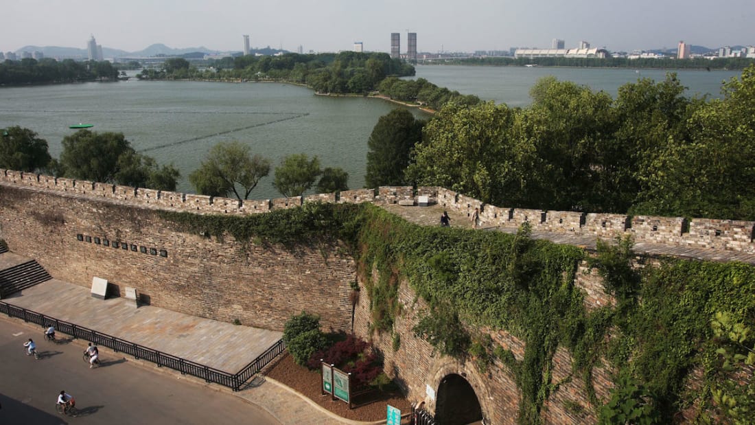 tembok besar china nanjing unesco jarang didengari dan tidak begitu ramai pengunjung