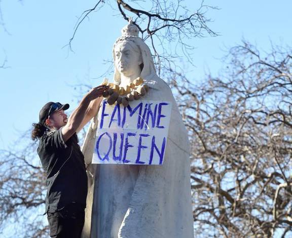 the famine queen queen victoria ireland