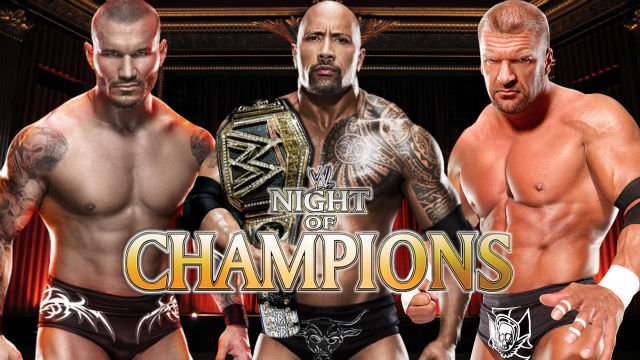 the rock triple h and randy orton 2967