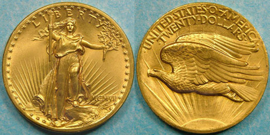 the saint gaudens double eagle 1907